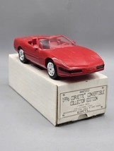 Ertl 1996 Corvette Convertible Torch Red 1:25 Promo Car #6621EO - NEW  - £10.97 GBP