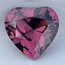 Natural Purplish Pink Spinel 1.42 Cts Heart Cut Loose Gemstone Love Rings - £219.82 GBP