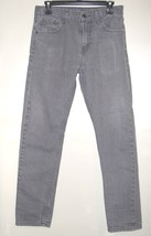 Men&#39;s Levi&#39;s 508 Straight Leg Size 30/29 100% Cotton Vintage Gray Fade Excellent - £30.91 GBP