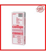 Bulk Pack of 300 Plain Cotton Candy Cones - Ideal for Carnivals &amp; Parties - $825.81 MXN