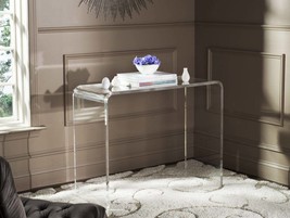 Acrylic Waterfall Console Table Waterfall Style 36&quot; x15&quot;x 29&quot; tall - £511.13 GBP