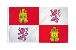 3x5 Castil and Leon Flag Country Banner New Indoor Outdoor 100D - £14.38 GBP