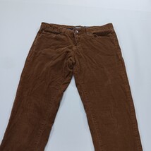 Buffalo Women's Brown Straight Leg Mid-Rise Corduroy Pants Size 28(6) (30×28) image 11
