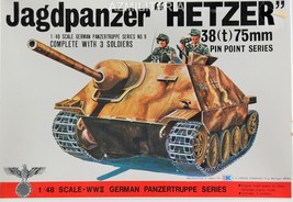 Bandai Jagdpanzer 38(t) 75mm &quot;HETZER&quot; 1/48 Scale 8239 - £20.16 GBP