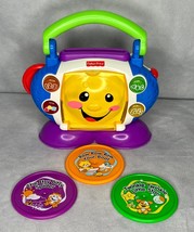Fisher Price Laugh and Learn Sing With Me CD Player Complete 2008 Mattel - $32.34