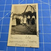 rppc postcard Crossing The Suwannee River Bridge Florida Family Portrait... - $190.35 MXN rppc postcard Crossing The Suwannee River Bridge Florida Family Portrait... - $190.35 MXN