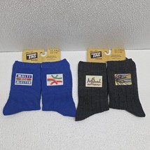 Blue Q Tag Socks Set of 2 - Multi Task Master &amp; Anti Social Butterfly S / M - $22.67