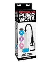Pump Worx Cock Trainer Pump System W/3 Tpr Sleeves - £33.63 GBP