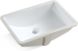 Meje 202H – An 18-Inch Rectangular Vessel Sink With Undermount Bathroom ... - £79.54 GBP
