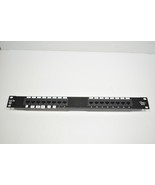 Quest Rack Montage Patch Panneau 16 Canal Prise Chat 5e Pn # - NPP-1016 - $78.07 CAD