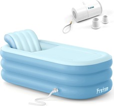 Inflatable Bath Tub For Adults, Portable Foldable Hot Tub With Wireless,... - $86.90