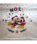 DISNEY Mickey &amp; Minnie Mouse Noel Christmas 1 Piece Kitchen Towel See Pic. - $173.44 MXN