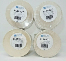 OnlineLabels RL785DT 4 x 6 Thermal Roll Labels 1&quot; Core 4&quot; OD 1000 Labels... - £19.87 GBP