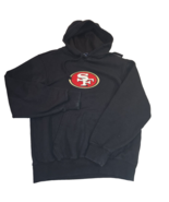 San Francisco 49ers Black Medium Men&#39;s Hoodie Sport Tek Pullover Casual - €15,99 EUR