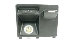2007-2013 bmw e70 x5 center console aux auxiliary port 12v cigarette out... - $44.87
