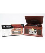 Victrola VTA-200B Bluetooth Stereo Audio System - Mahogany - $79.99