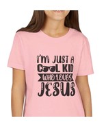 Cool Kid Who Loves Jesus Youth T-Shirt, Christian Children&#39;s Tee, Youth ... - $41.01 CAD