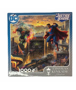 Thomas Kinkade DC Batman Justice League Superman 1,000 Piece Jigsaw Puzzle - $23.06 CAD
