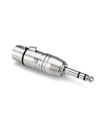 Hosa GXP-143 Adaptor, XLR3F to 1/4 Inch TRS - $15.36