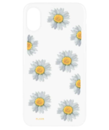 FLAVR Hard Case White Daisy Real Flower Protective Cover For Apple iPhon... - $7.11