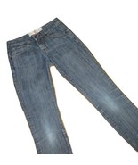 Easy Money Bennie Skinny Jeans Blue Denim Cotton Blend Zipper Women&#39;s Si... - £7.61 GBP