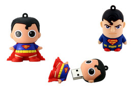 2.0 16gb 32gb 64gb 128gb Superman Super Hero USB Flash Thumb Drive USA Shipper - £11.02 GBP+