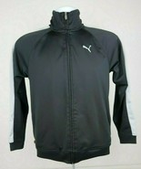 PUMA Men Black and White Contrast Track Jacket Men Track Jacket Full Zip... - $618.42 MXN