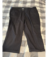 Lane Bryant Modernist Collection Black Capri Pants – Size 24 - $17.34