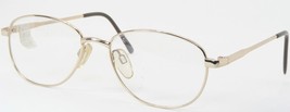 Vintage Werndl Optik 506 1 Shiny Gold Unique Rare Eyeglasses Frame 51-16-135mm - $51.65