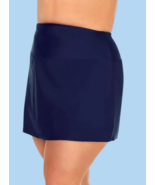 ISLAND ESCAPE Women 16W Navy Stretch Tummy Control Brief Slit Full Cover... - €20,77 EUR