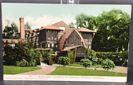 c1905 Hearst Hall at University of California UC Berkeley CA Postcard - $7.69