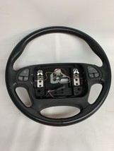 98 99 00 01 02 CAMARO SS LEATHER STEERING WHEEL Dark Gray Radio Controls - $143.55