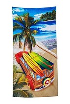 Surf Trip Velour Beach Towel - $26.63