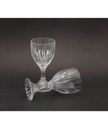 Mikasa Park Lane Wine Glasses Goblets Crystal 6 5/8” Set of 2 Germany - $45.77 CAD