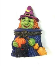 Home For ALL The Holidays Witch Hinged Box 3 inches - £11.76 GBP