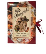 PHOTOGRAPHS ~ A Victorian Frieze PHOTO ALBUM Book ~ Antique Style ~ Cott... - $110.22 MXN