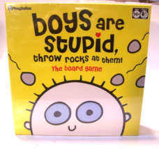 Boys are Stupid, Throw Rocks at Them--The Board Game New/Sealed - £23.46 GBP