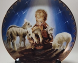 The Miracle of Christmas &quot;Shepherd of Love&quot; Plate Music Box Bradford Exc... - £23.29 GBP