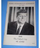 John Fitzgerald Kennedy 1917-1963 Softbound Book Vintage 1963 Tatler Publishing - $19.99