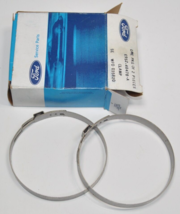 New Lot Of 2 Ford 1989/1991 T-BIRD & Cougar Axle Shaft Boot Clamp 7.5" R/G - $16.82