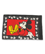 Vintage 90s Mickey Mouse Disney Characters Double Sided Pillow Case Stan... - £13.99 GBP