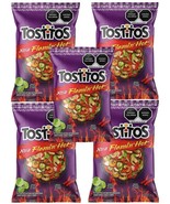 Sabritas Tostitos Hot 55g Box W/5 bags chips papas snack authentic Mexico - $268.54 MXN