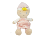 11&quot; NAT &amp; JULES BABY FIRST DOLL BLONDE HAIR PINK SOFT STUFFED ANIMAL PLU... - $46.55