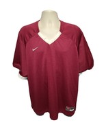 Nike Dri Fit Six Nations Game Adult Burgundy 2XL Jersey - $556.59 MXN