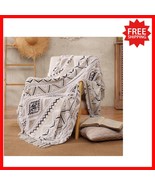 Ultra Soft Bohemian Throw Blanket - 50x60 Lightweight with Stylish Tassels - $640.18 MXN