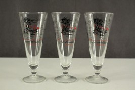Vintage 3PC Lot SHRINER PILSNER BEER GLASSES Indianapolis IN Murat Oasis... - $21.96