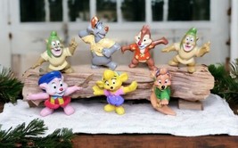 Vintage 1991 Disney Kelloggs Cereal Premium 2&quot; Collectible Figurines Lot... - £16.36 GBP