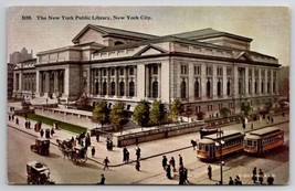 NYC Public Library New York Postcard B44 - $4.95