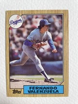 Fernando Valenzuela 1987 Topps   #410  Los Angeles Dodgers - $1.00