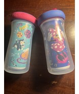 2 PK Minnie Mouse Daphne Duck Disney Sippy Cup First Years Girl Power 9 oz - $19.95